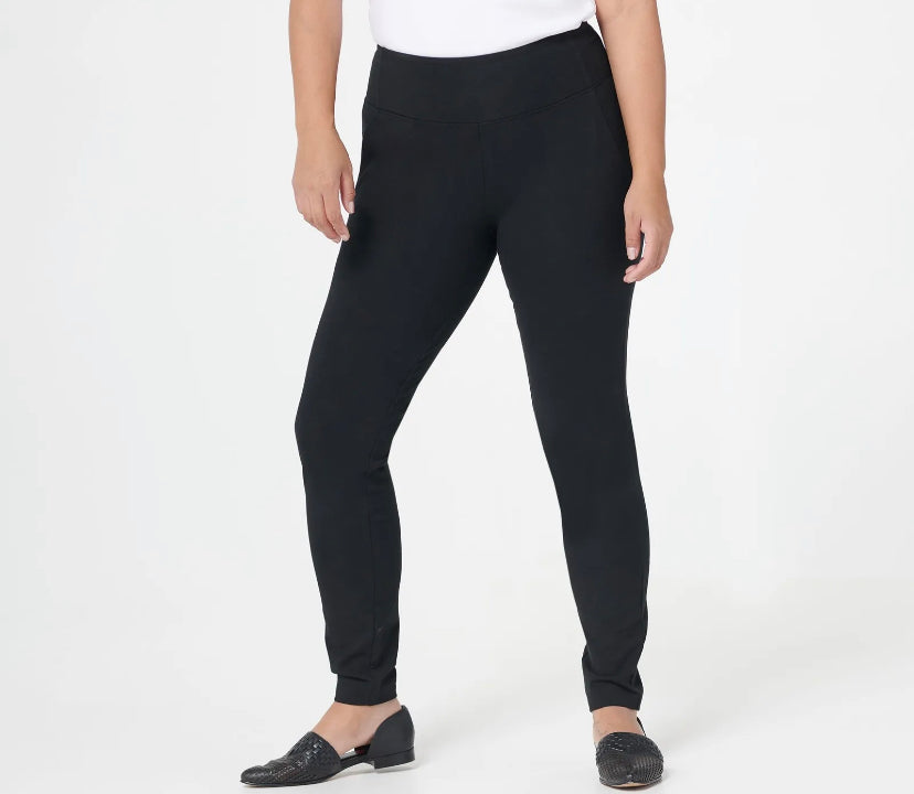 Women with Control Tall Tummy Control Nina Skinny Leg Pants w/ Pocket