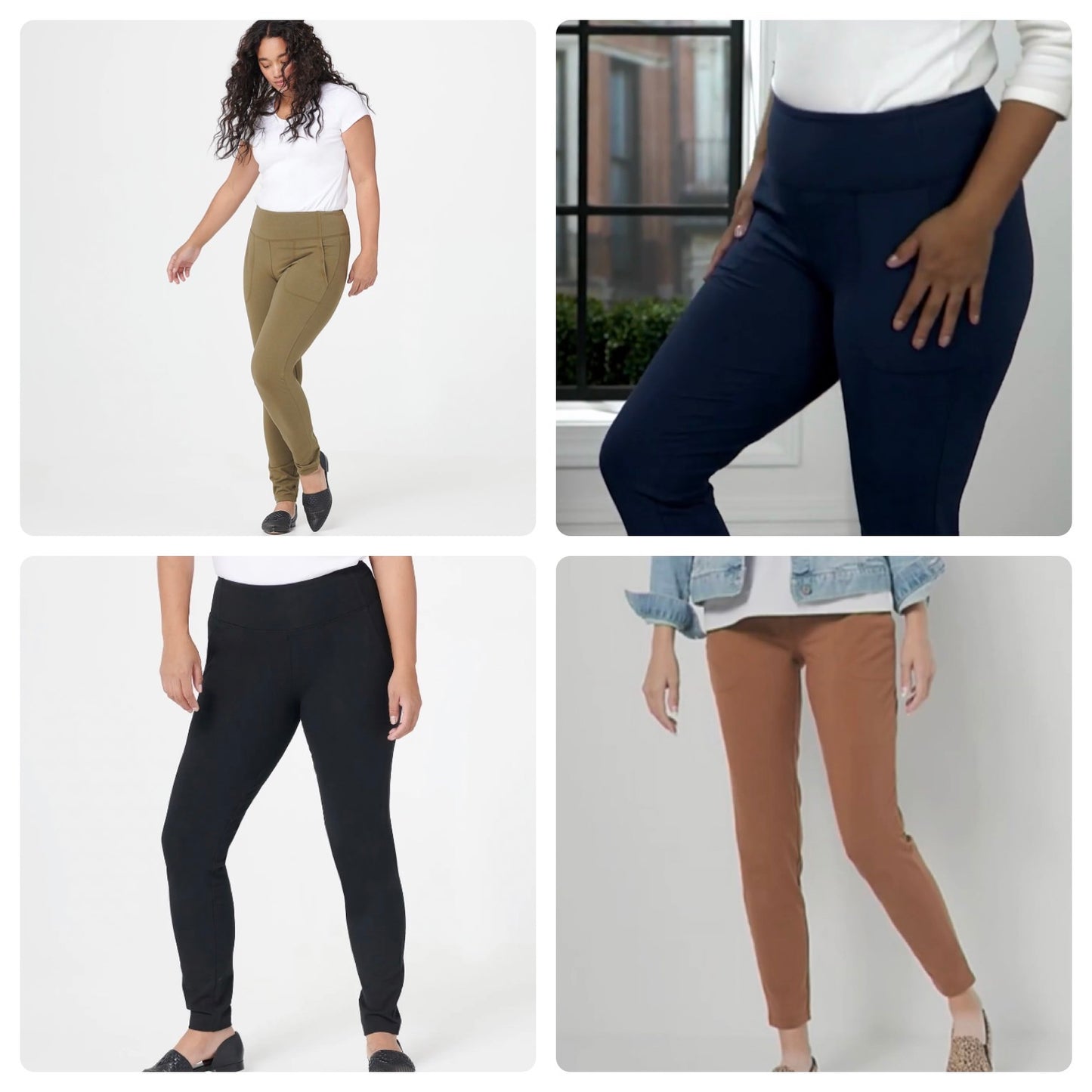 Women with Control Tall Tummy Control Nina Skinny Leg Pants w/ Pocket