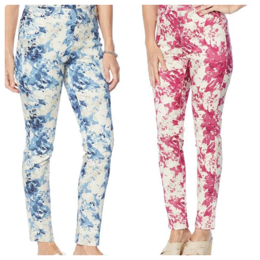 DG2 Diane Gilman Stretch Pull-On Skinny Jean