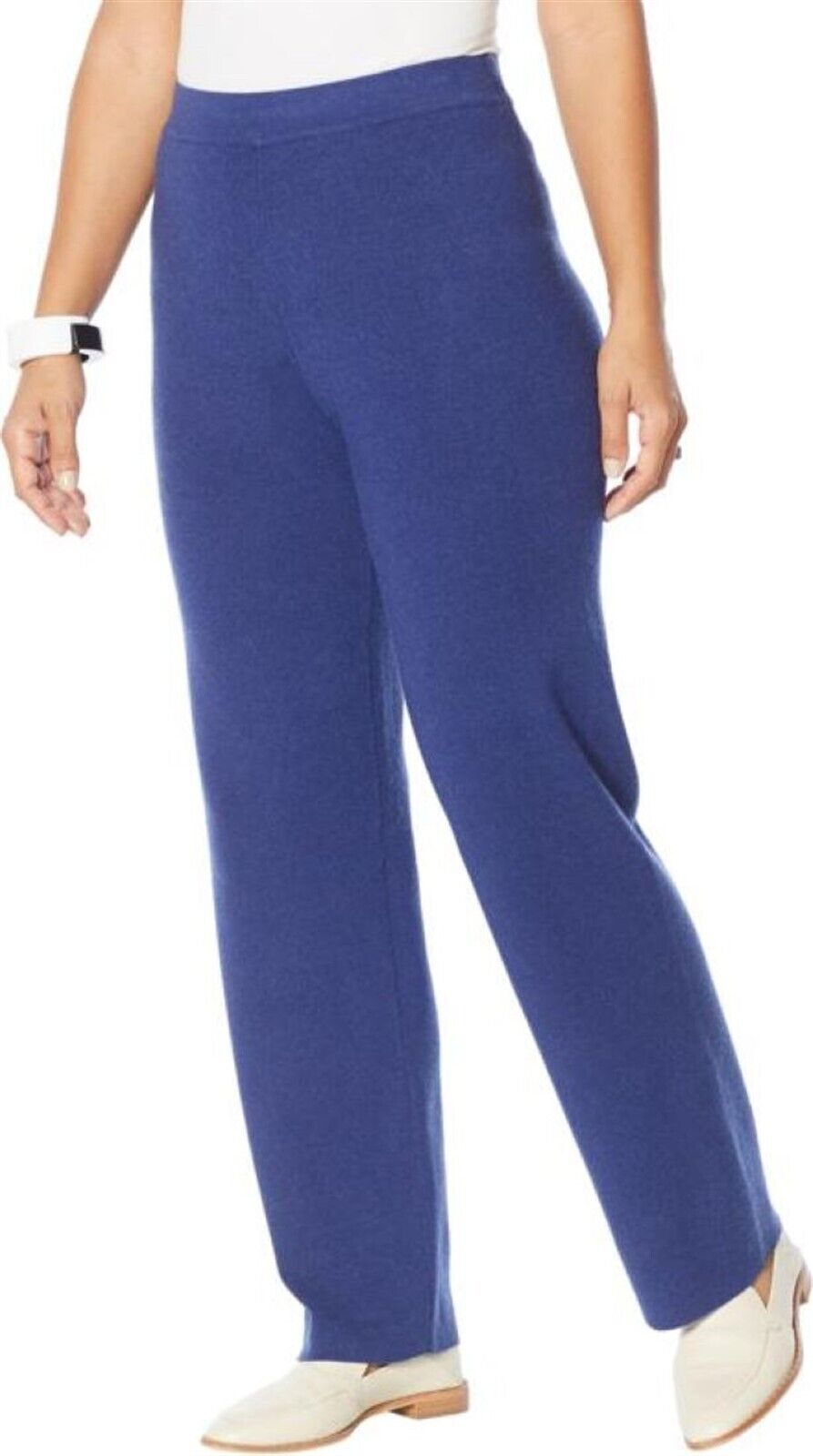 MarlaWynne Sweater Knit Straight Leg PullOn Pant