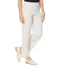MarlaWynne Sweater Knit Straight Leg PullOn Pant