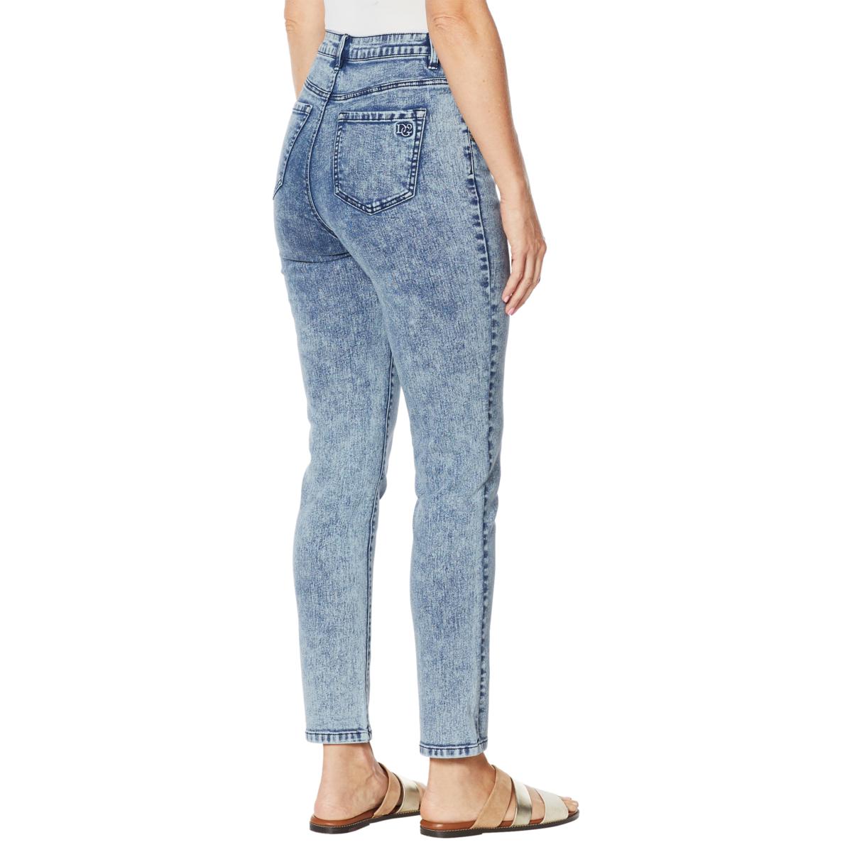 DG2 by Diane Gilman Classic Stretch Snow Wash Skinny Jean