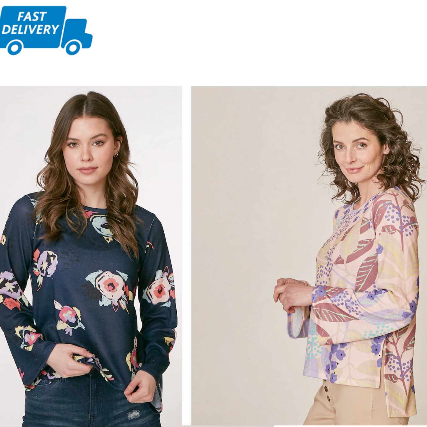 DG2 Diane Gilman Cut 'N' Sew Happy Sweater Women’s