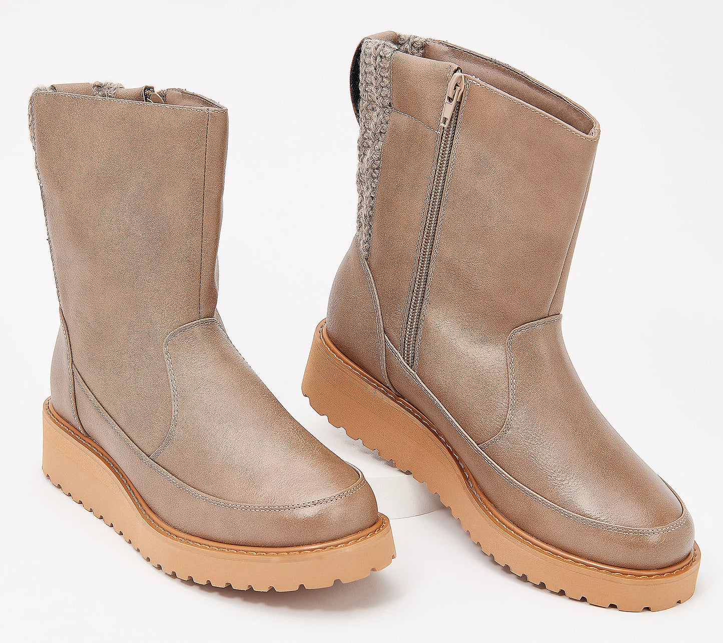 MUK LUKS Women’s Wedge Winter Boots - Slope Natalie