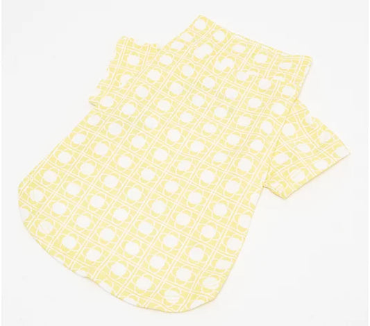 AnyBuddy Lush Jersey Pet Shirt Yellow A566982