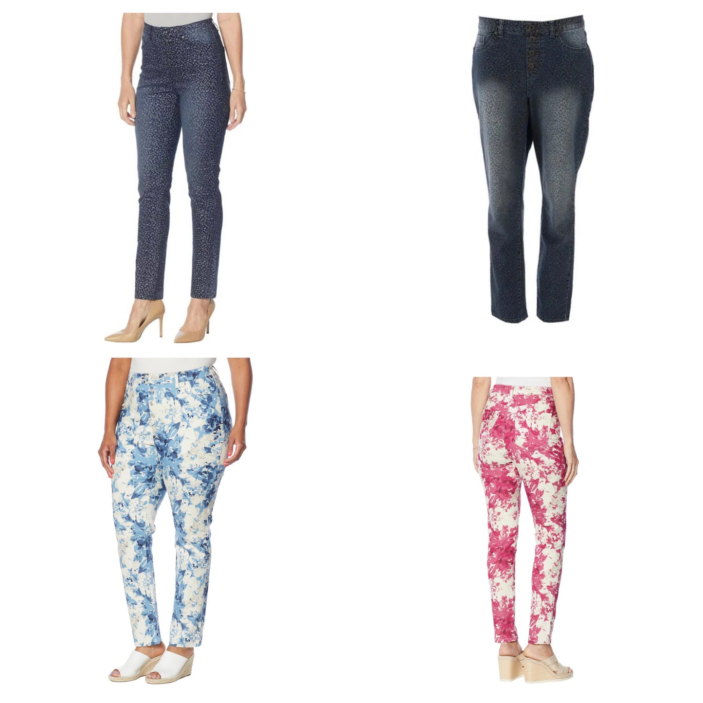 DG2 Diane Gilman Stretch Pull-On Skinny Jean Women's