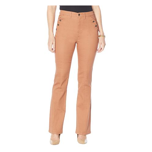 DG2 Diane Gilman Vrtul Stretch Pocket Bootcut Jean Women's. Size-12