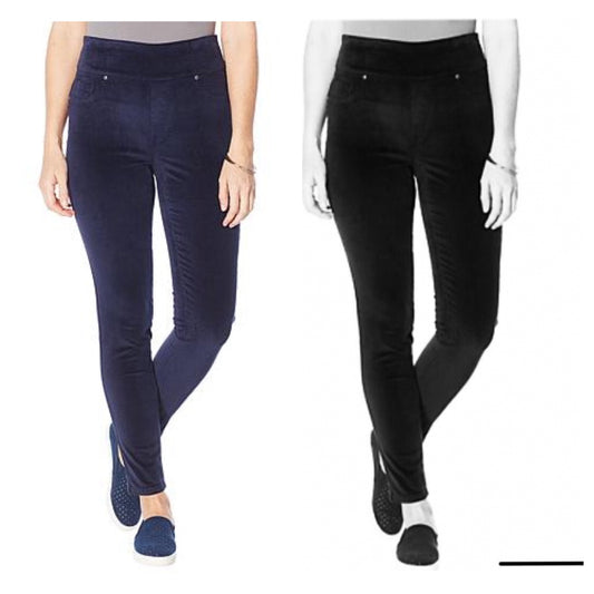 DG2 by Diane Gilman Stretch Velvet Ultra Skinny Jean 775641