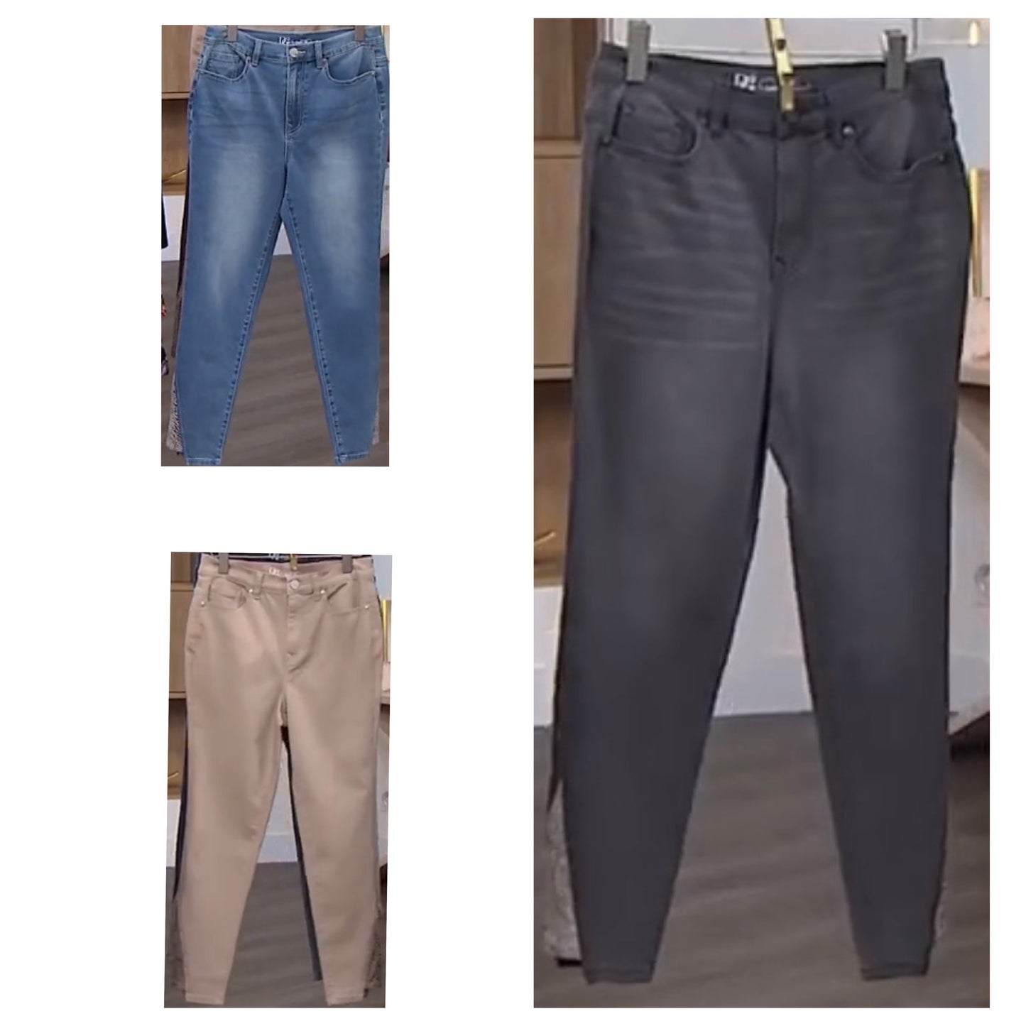 Dg2 Virtual Stretch Denim Skinny Crop Jean