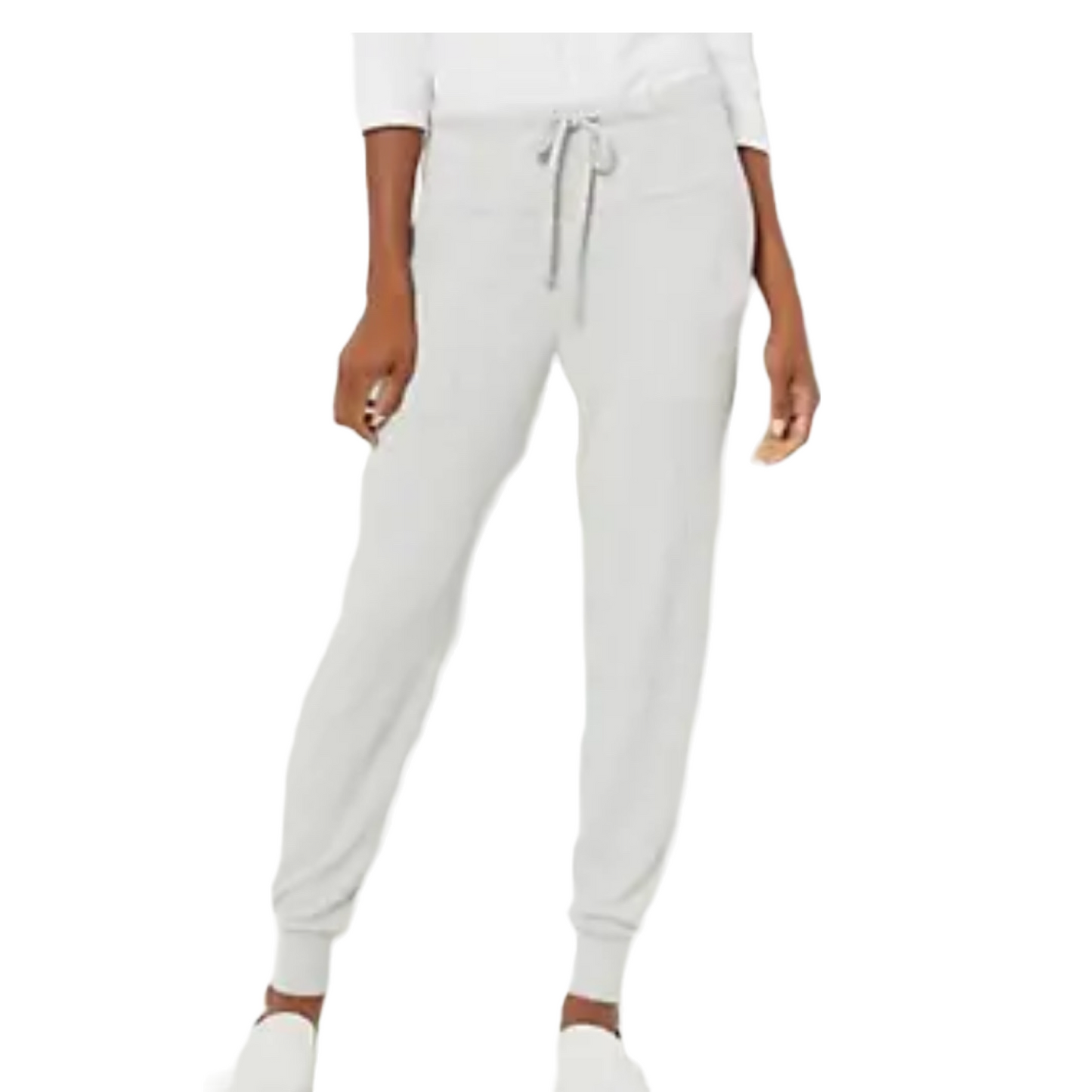 Anybody Ribbed Hacci Slim Jogger Womens Grey Pants Size 4X
