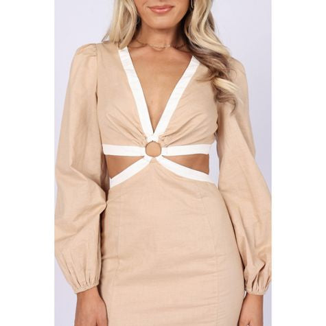 Petal and Pup Womens Sharon Sleeve Midi Dress