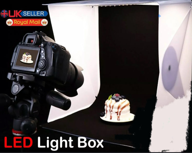 12 x 12 x 12 inch Cubic Photo Shooting Box with LED Light