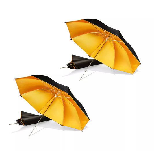 33 inch Gold Color Umbrella
