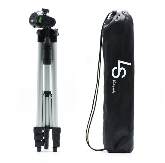 "16""-50"" Non-Slip Panhead Portable Aluminum Tripod "