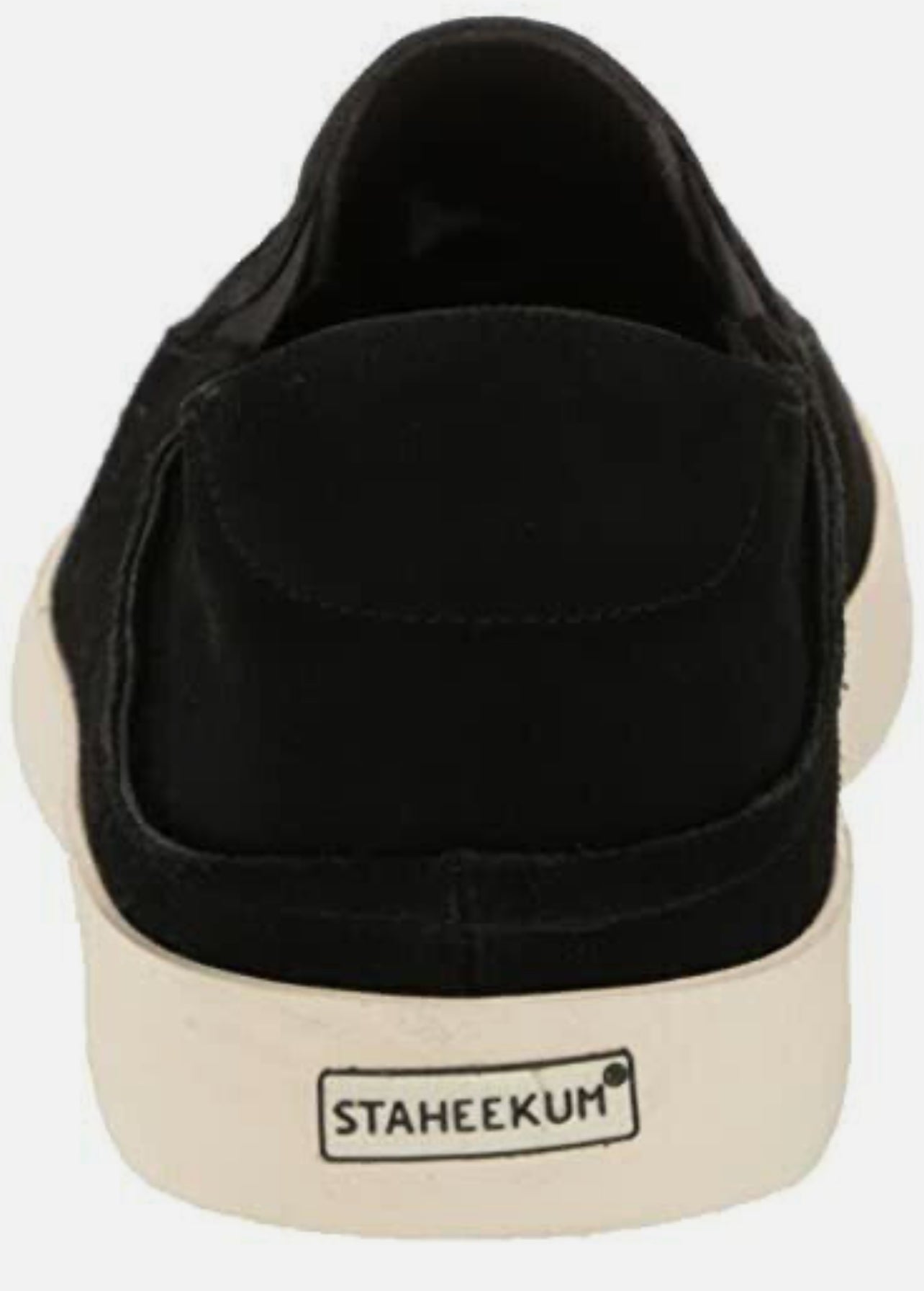 Staheekum Men's Casual Slip On Shoes Memory Foam Flipside Suede Upper Brown/Black