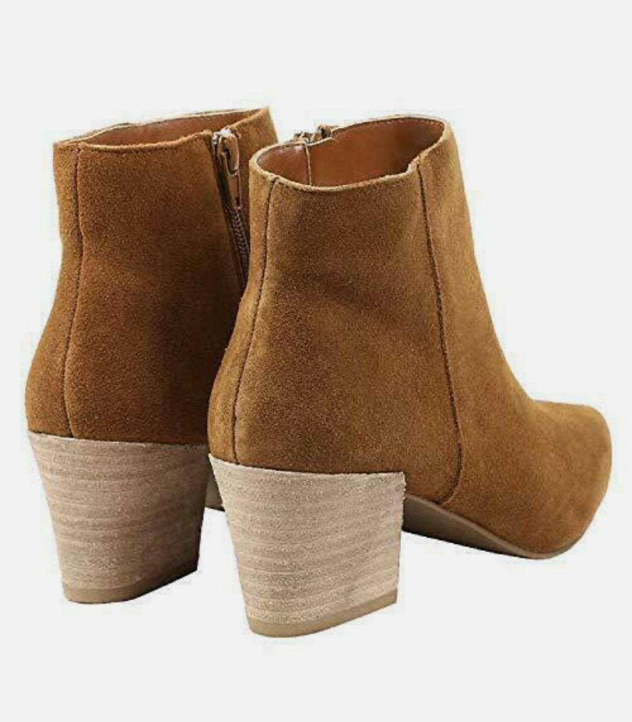 Kensie Women's Lyden Brown Suede Ankle Boot 8.5