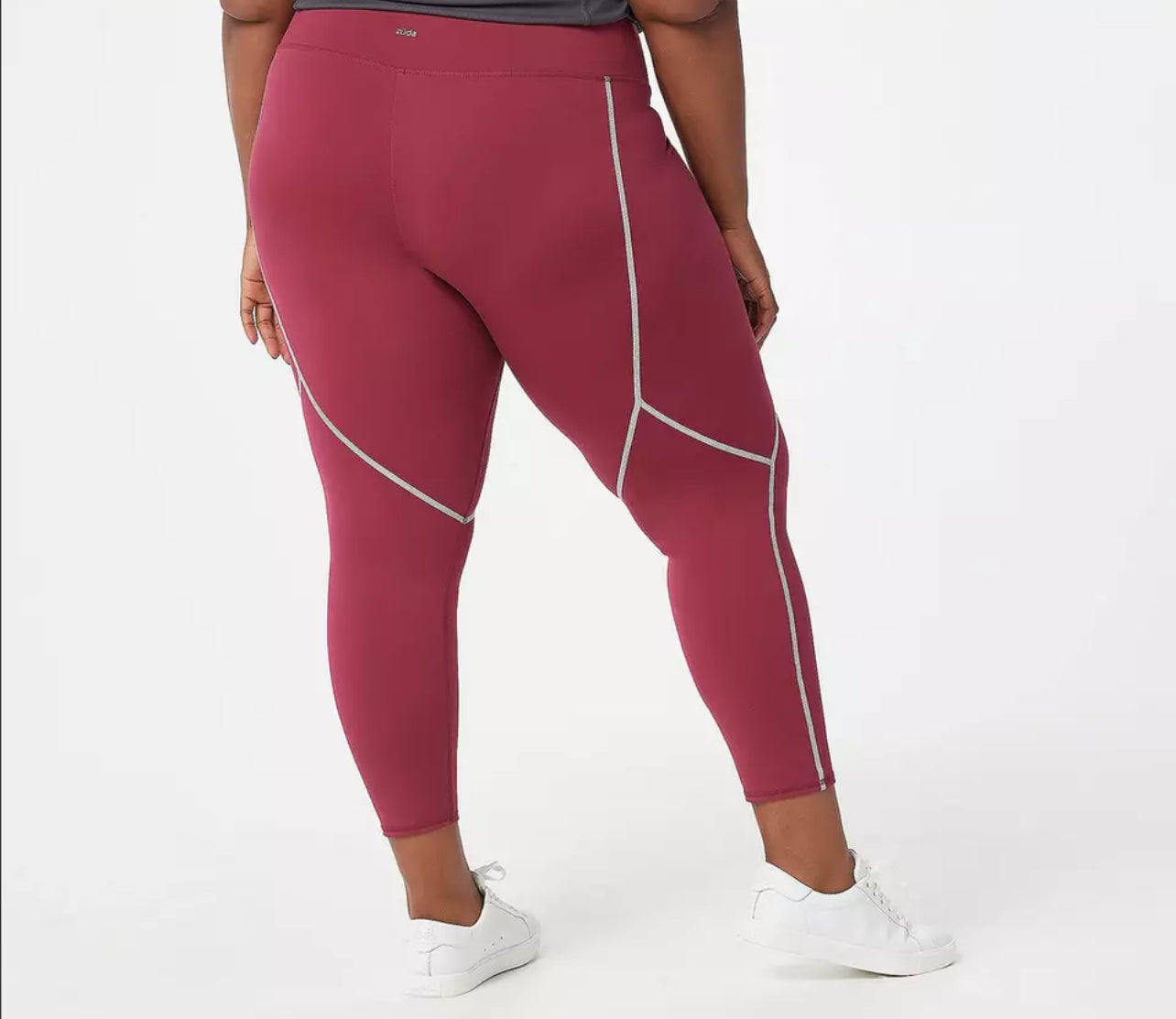 zuda Z-Stretch Leggings with Reflective Coverstitch