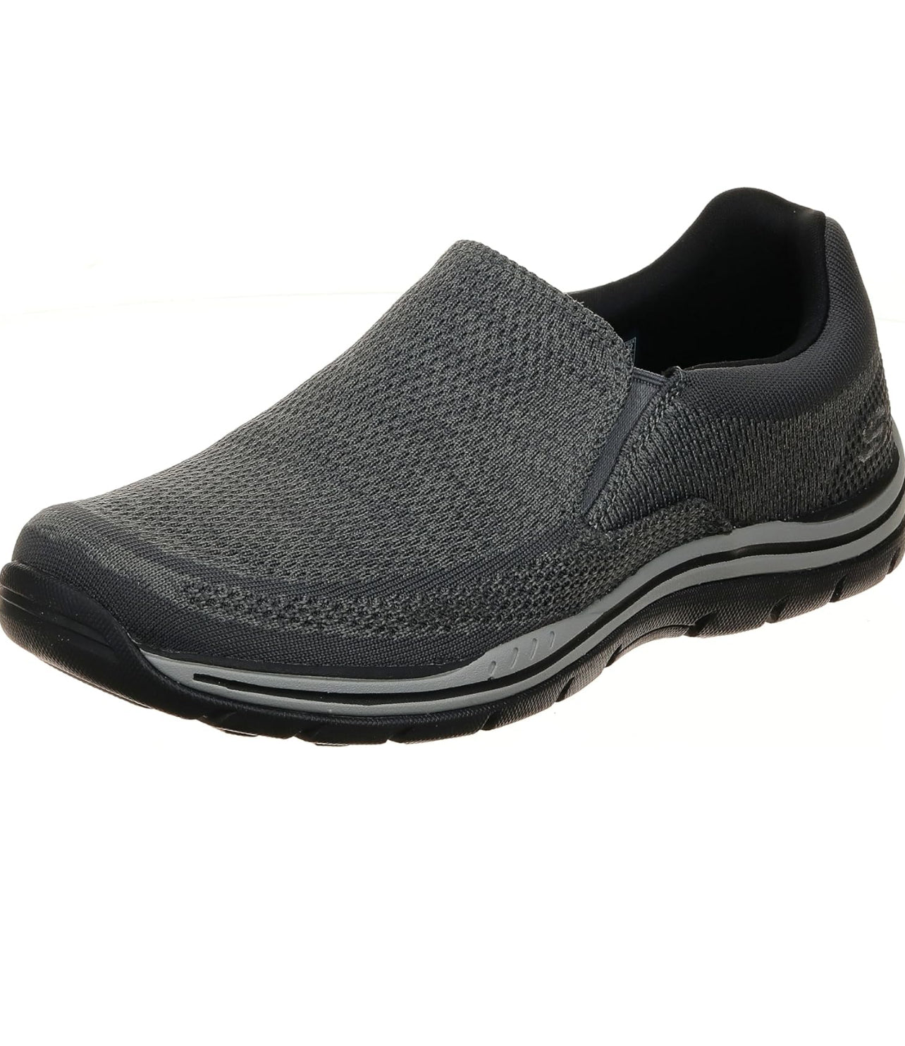 Skechers Men's Relaxed Fit Expected Gomel Loafer Shoe, Gray - 11,5 US