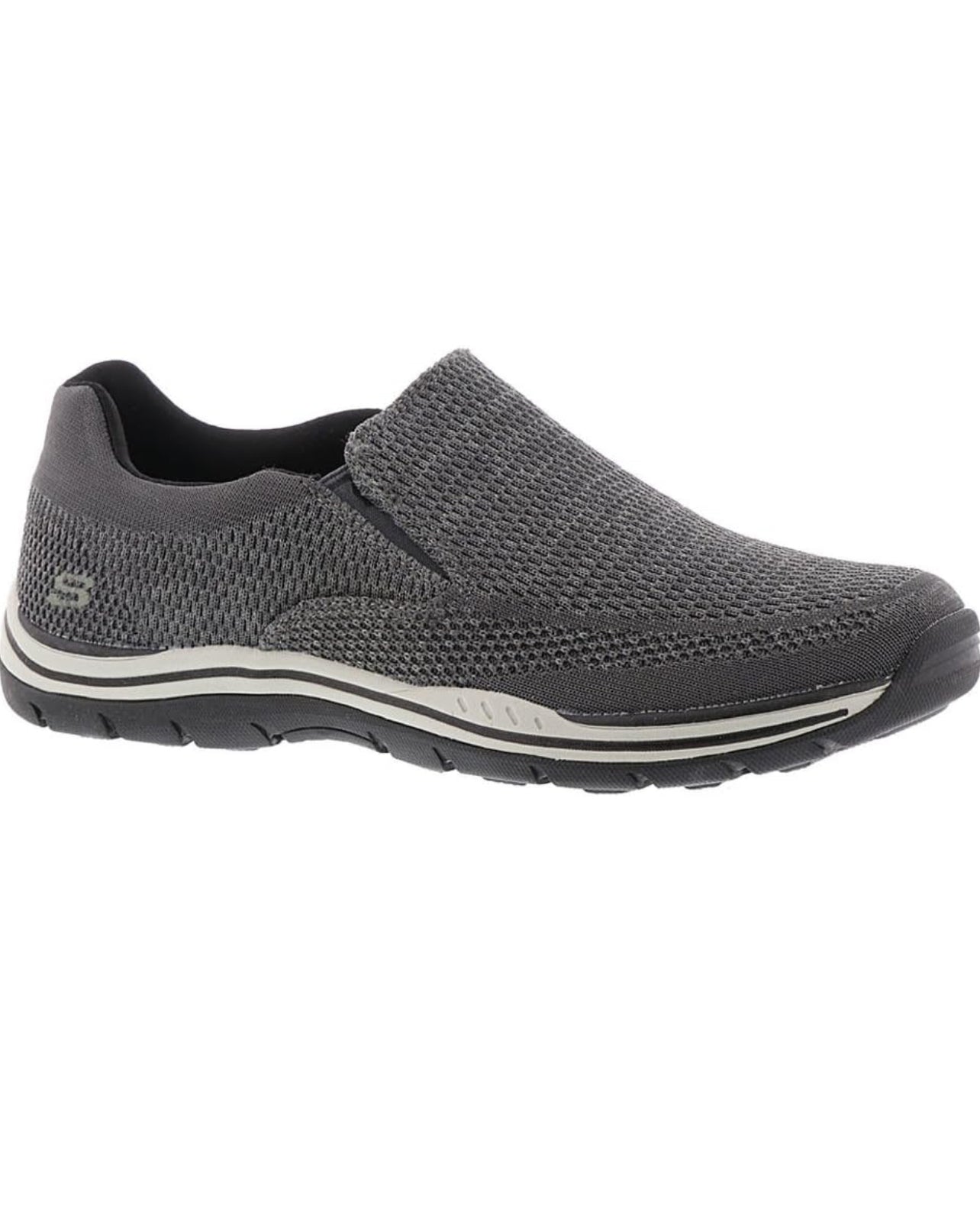 Skechers Men's Relaxed Fit Expected Gomel Loafer Shoe, Gray - 11,5 US