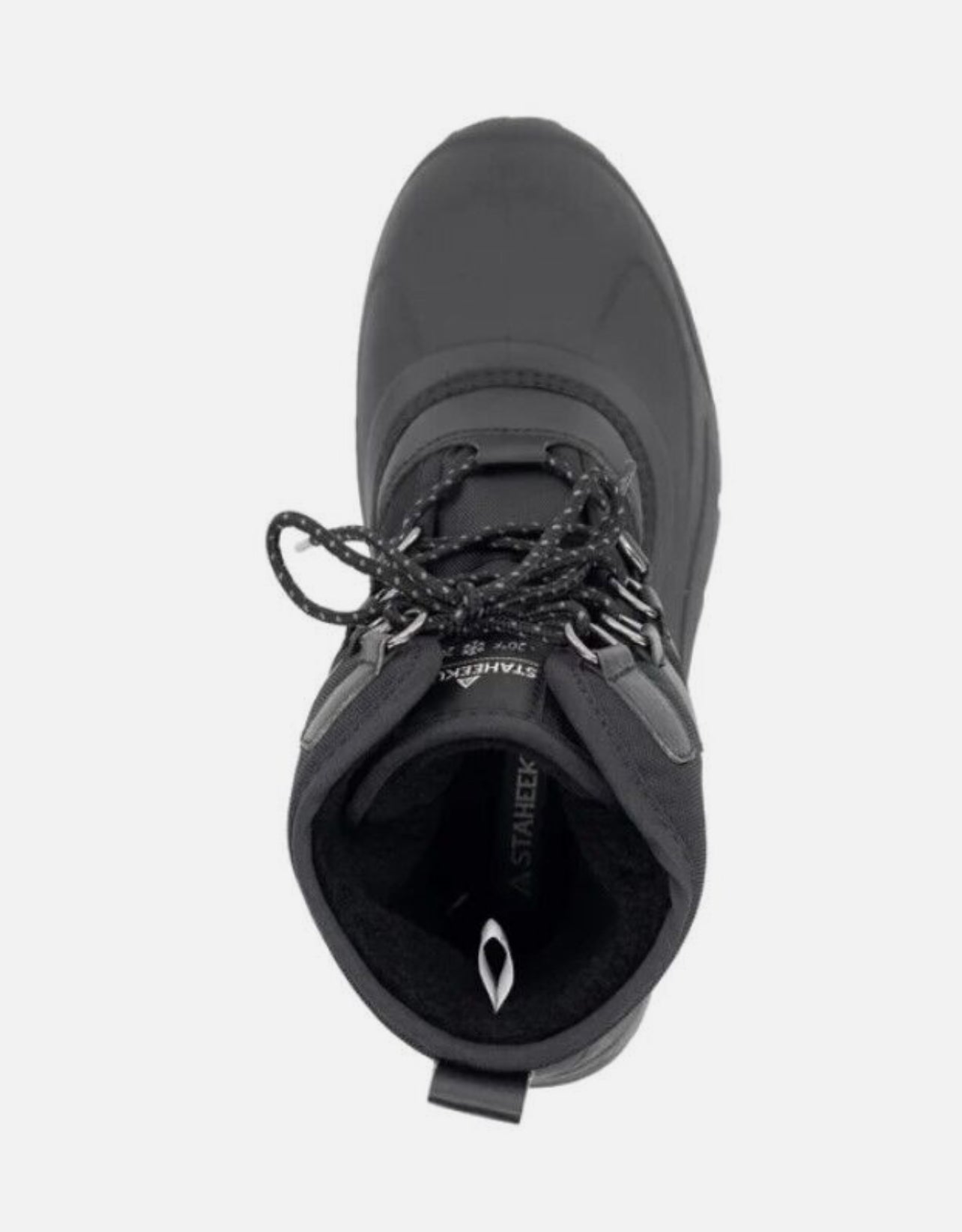 Staheekum Men's Size 9 Snow Boots Cold Rated -20, Black, New in Box