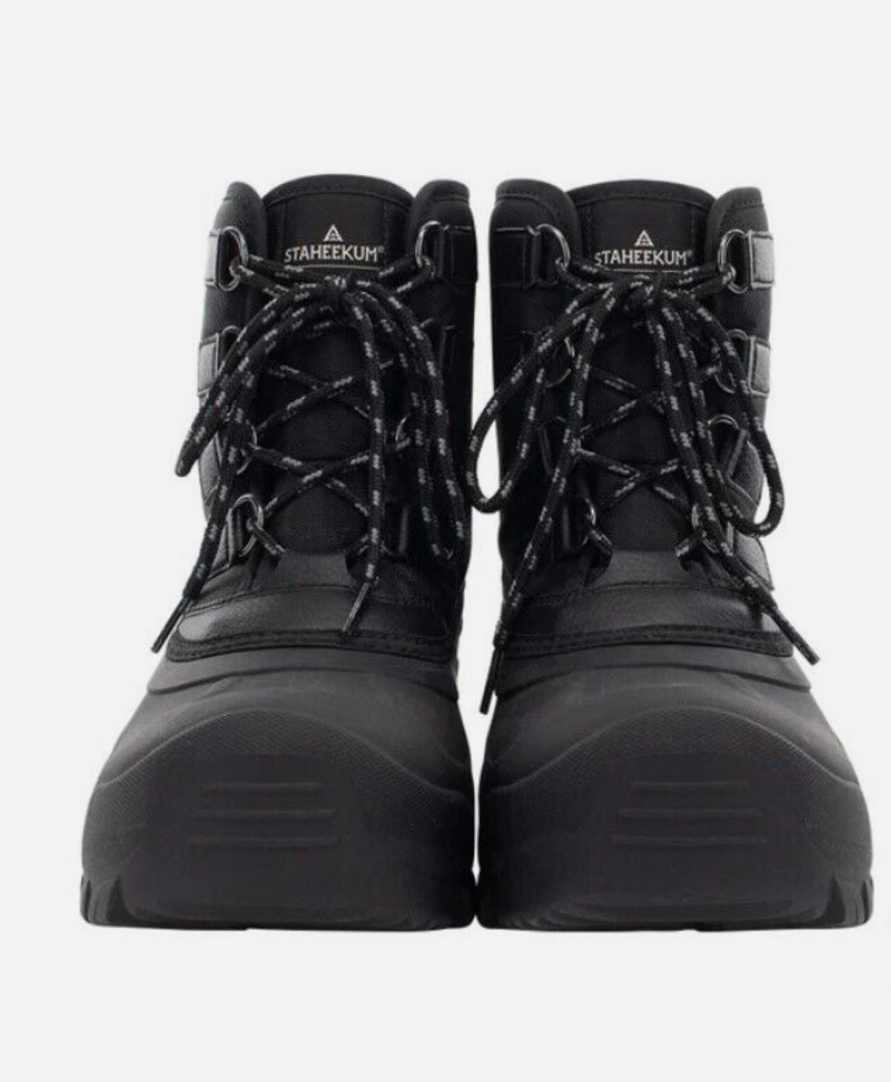 Staheekum Men's Size 9 Snow Boots Cold Rated -20, Black, New in Box