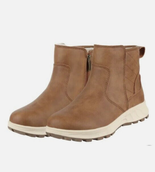 Khombu Dusk Ladies Size 10, All Weather -20 Degree Boots, Brown, New in Box