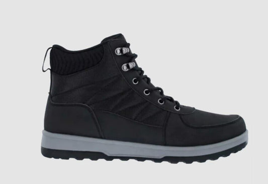 Weatherproof Men's Size 13 Stoll Cold Sneakerboot Shoes, Black, New in Box