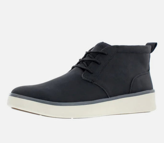 IZOD Palmer Men's Size 10, Lace-up Chukka Boots, Black, New in Box