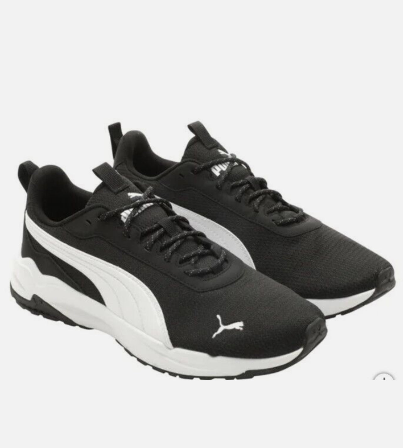 PUMA Men's Size 13 Zip C Sneakers Athletic Shoes, Black, New without Box
