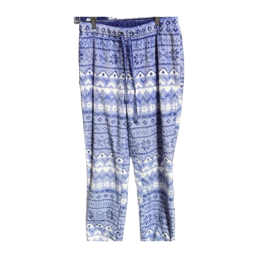 MUK LUKS Women’s PJ Set Faux Sherpa Fleece Jogger Pant