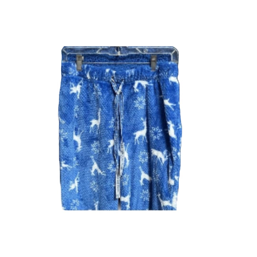 MUK LUKS Women’s PJ Set Faux Sherpa Fleece Jogger Pant