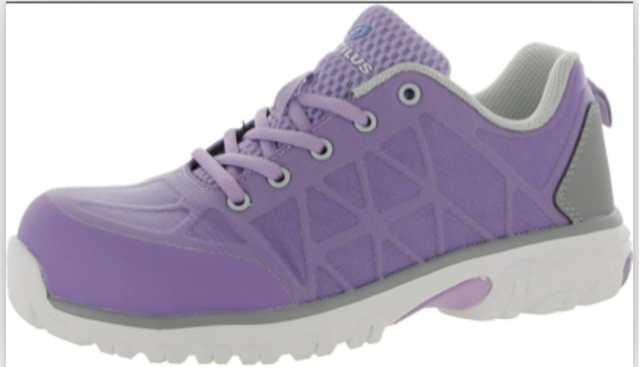 Nautilus Womens N1071 Spark Lavender Safety Shoes Size 9 Med B (3279210)