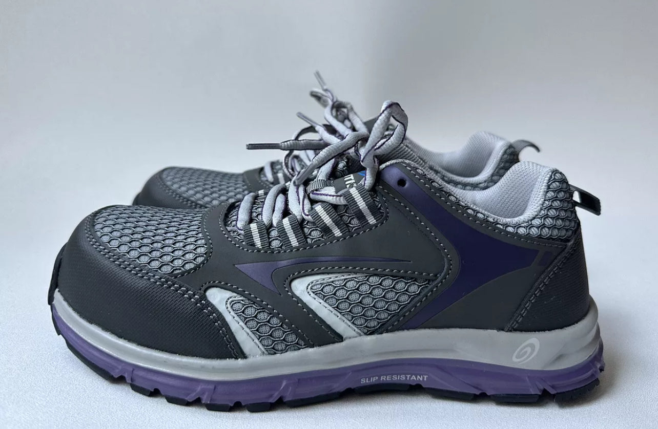 Nautilus Tempest EH Women’s Safety Gray Footwear Shoes N1053 Size: 5 Med B