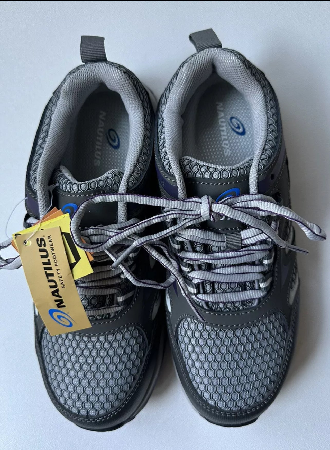 Nautilus Tempest EH Women’s Safety Gray Footwear Shoes N1053 Size: 5 Med B