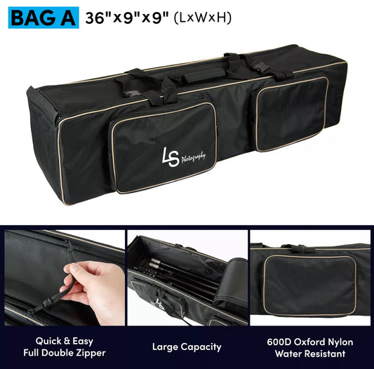 Photo Studio Equipment Carry Bag Carrying Case for Light Stand