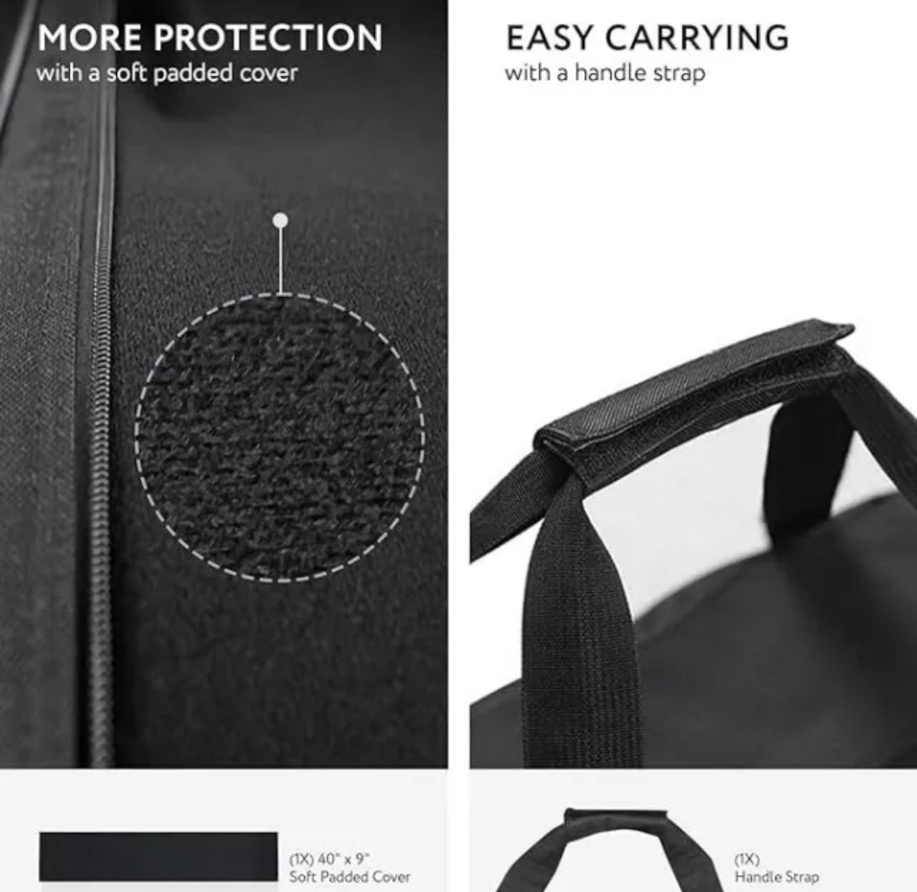 LS [1-Pack] Large Carrying Bag 42"x17"x9"Photo Studio Tripod Stand Lighting Kit