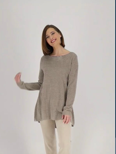 Barefoot Dreams Women’s CozyChic Ultra Lite A-Line Pullover