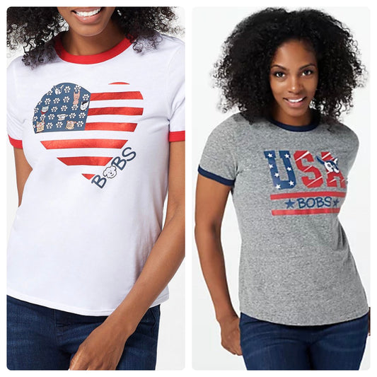 Skechers BOBS Women's America USA T-Shirt