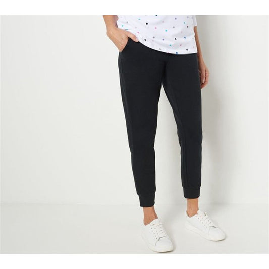 Sport Savvy Women’s Jogger Pockets- Black