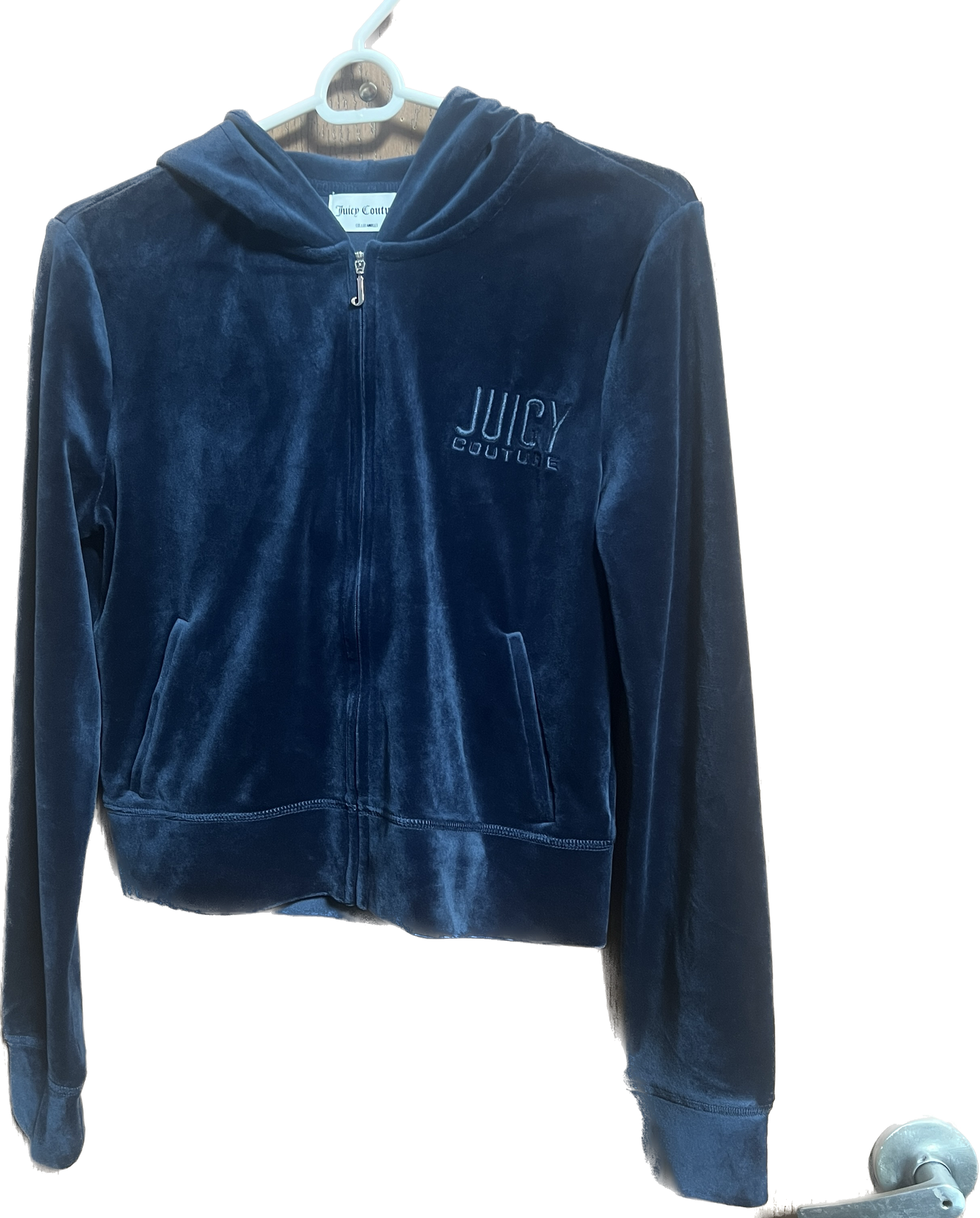 JUICY COUTURE Classic Womens Velour Hoodie