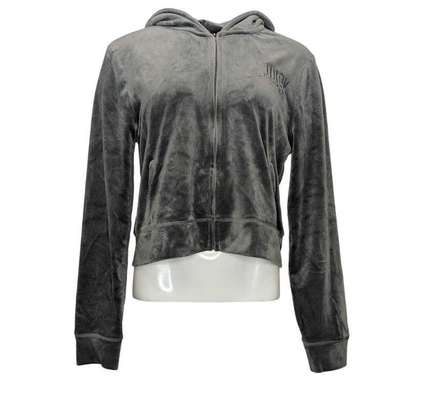 JUICY COUTURE Classic Womens Velour Hoodie