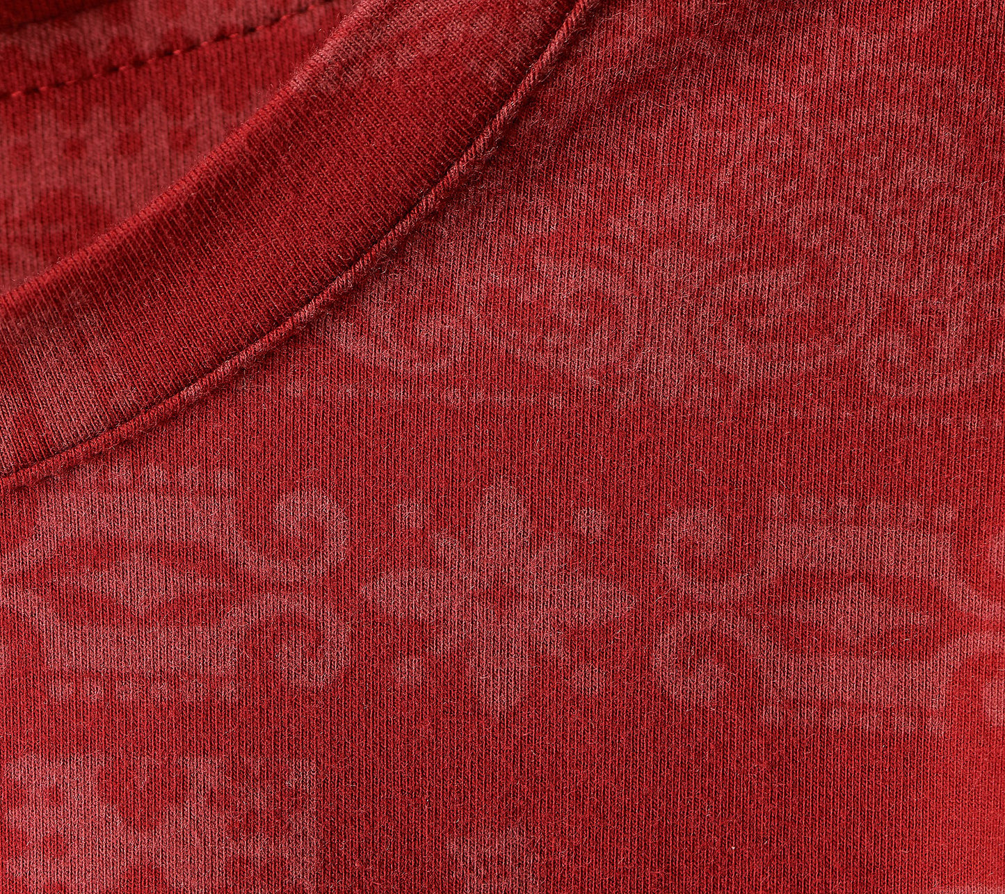 Denim & Co. Women’s Active Printed French Terry Round Neck Pullover