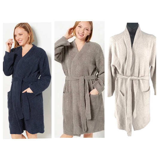 Barefoot Dreams Women’s CozyChic Short Wrap Rope