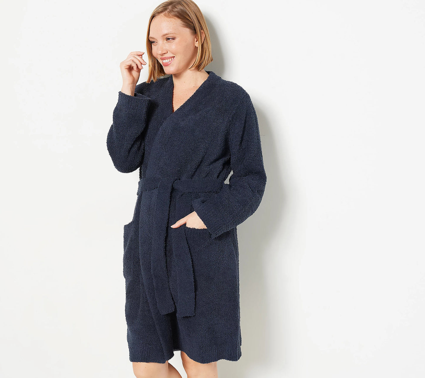 Barefoot Dreams Women’s CozyChic Short Wrap Rope