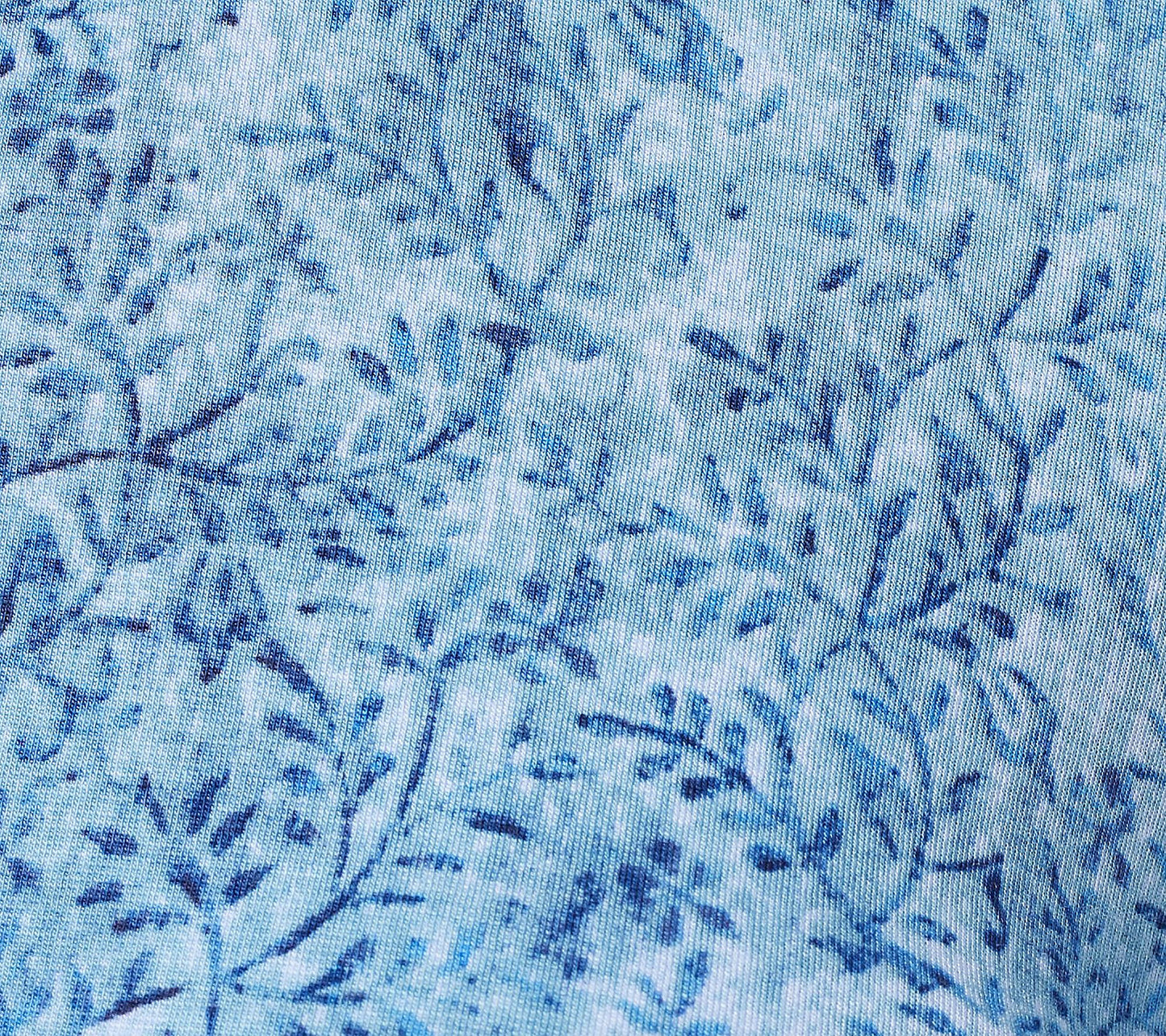 Isaac Mizrahi Live! Women’s Petite True Denim Floral ButtonFront Top