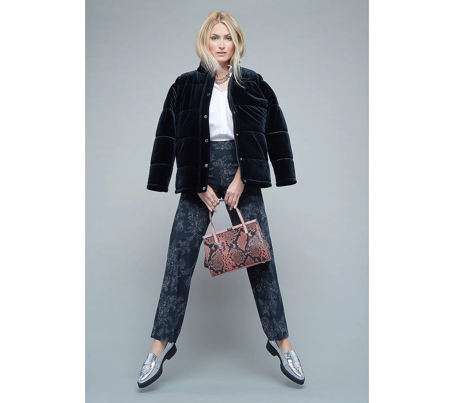 Isaac Mizrahi Live Always Isaac Women’s Velvet Puffer