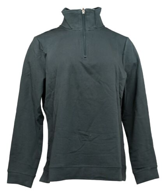 Denim &amp; Co Active French Terry Half-Zip Top Women's