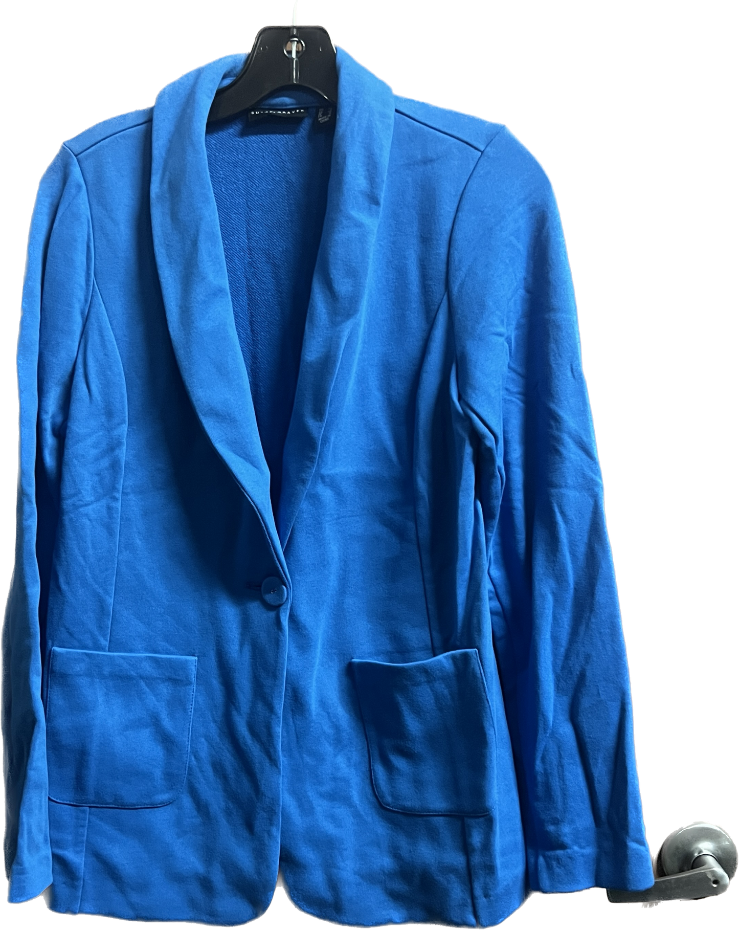 Susan Graver Women’s Weekend Washed French Terry Multiples Blazer