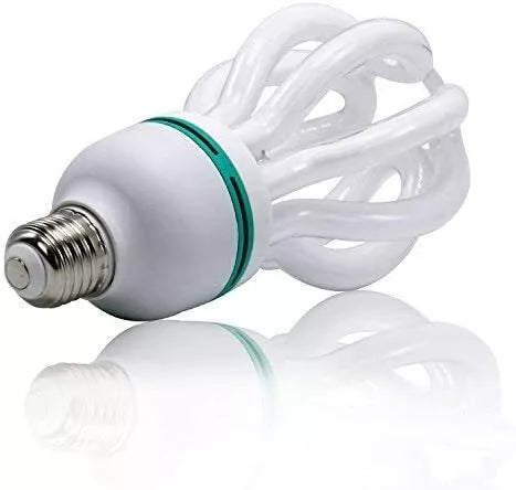 LS [2-Pack] CFL 50W Photography Video Lighting Bulb 5500K Photo Studio Bulbs